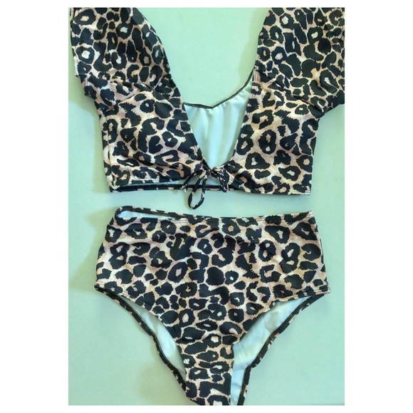 BIKINI 2 PIECE LEOPARD - Picture 6 of 8
